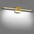 MEIKEE Modern Bathroom Vanity Light 32 inch, 20W Dimmable 6CCT Led Bathroom Light Fixture Over Mirror, Gold Bar Vanity Light for Mirror FCC Certificated, Classic Gold
