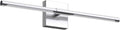 MEIKEE Modern Bathroom Vanity Light 24 Inch, Rotatable, 18W Dimmable 6CCT Led Bathroom Light Fixture Over Mirror, Nickel Bar Vanity Light for Mirror FCC Certificated