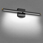 MEIKEE Modern Bathroom Vanity Light 40 inch, 22W Dimmable 6CCT Led Bathroom Light Fixture Over Mirror, Black Bar Vanity Light for Mirror FCC Certificated