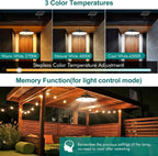 MEIKEE Solar Motion Sensor Pendant Lights with Remote Control, 2700K-6500K Dimmable Hanging Solar Shed Light with Timer & Memory Function, Indoor Outdoor Solar Lamp for Garage, Barn, Patio & Gazebo